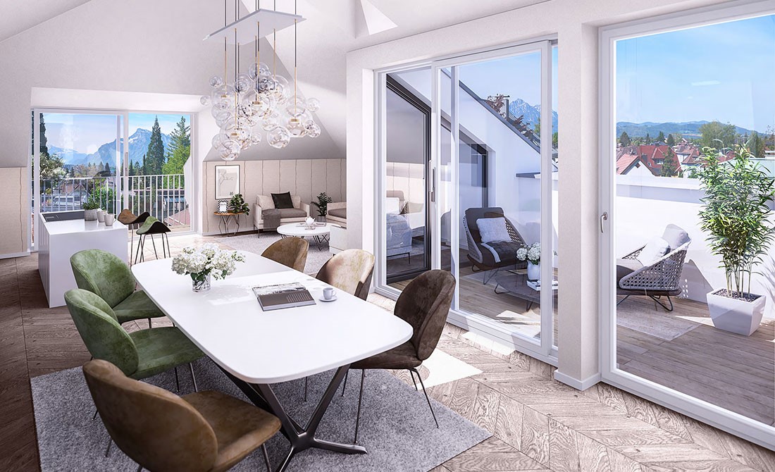 Bauprojekt Salzburg Sensé Altstadtvilla