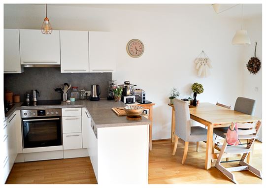 Wohnküche mit Essbereich