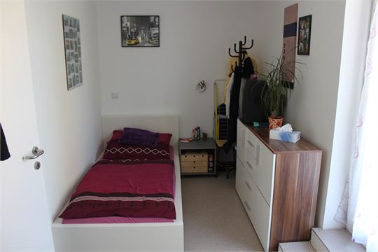 Schlafzimmer mit Balkon