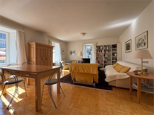 großes sonniges Wohnzimmer