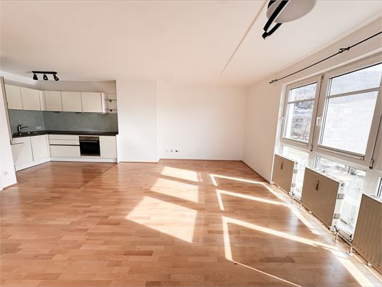 Wohnraum mit Wohnküche