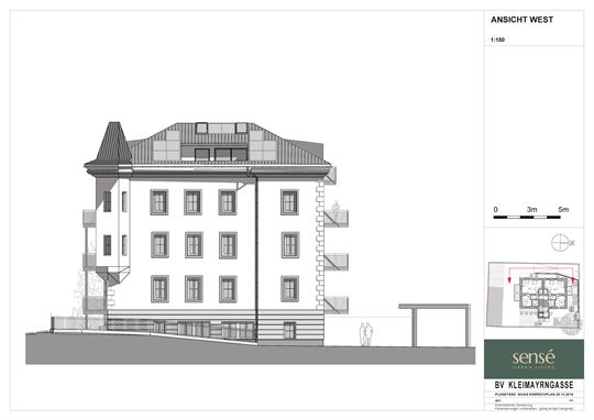 Erstbezug! Exklusive 2 Zimmer Stadtwohnung mit Balkon u. Garten in einer Jahrhunderwendevilla