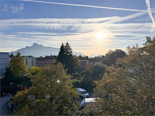 traumhafter Ausblick vom Wohnzimmer