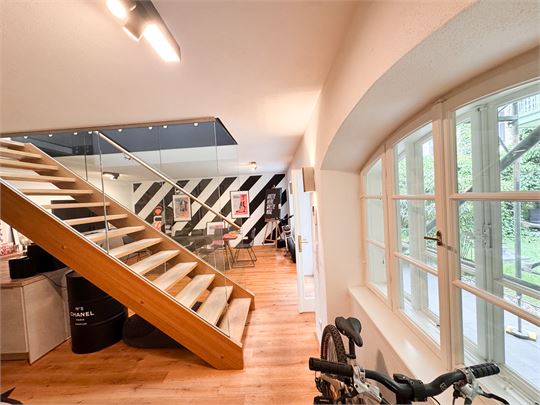 Blick in den Arbeitsraum