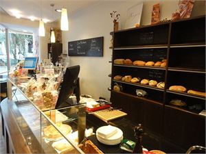 oder Verkauf von Backwaren