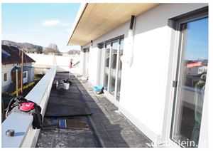 Blick auf die Dachterrassen